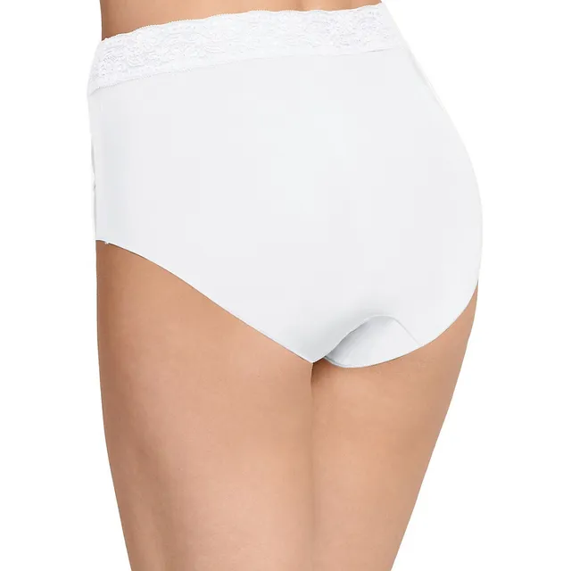 Jockey No Panty Line Promise Tactel Lace Hip Briefs