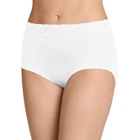 No Panty Line Promise Tactel Lace Hip Briefs