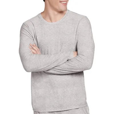 Ultrasoft Long-Sleeve Sleep T-Shirt