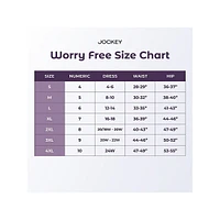 Worry Free Moderate Absorbency Full Brief