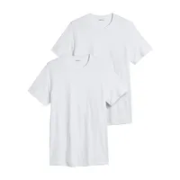 2-Pack Cotton Stretch Crewneck T-Shirts