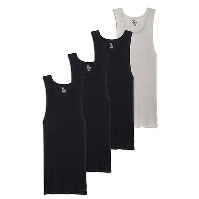 4-Pack Cotton A-Shirt Tank Tops