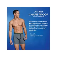 2-Pack Chafe Proof Pouch Microfibre Boxer Briefs