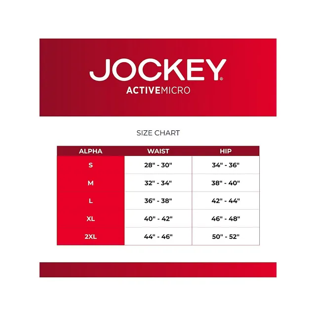 Jockey Active Microfibre 3.5-Inch Boxer Briefs