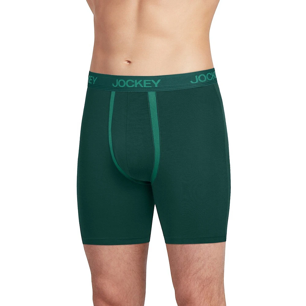 Jockey Chafe Proof Pouch Modal 6-Inch Boxer Briefs