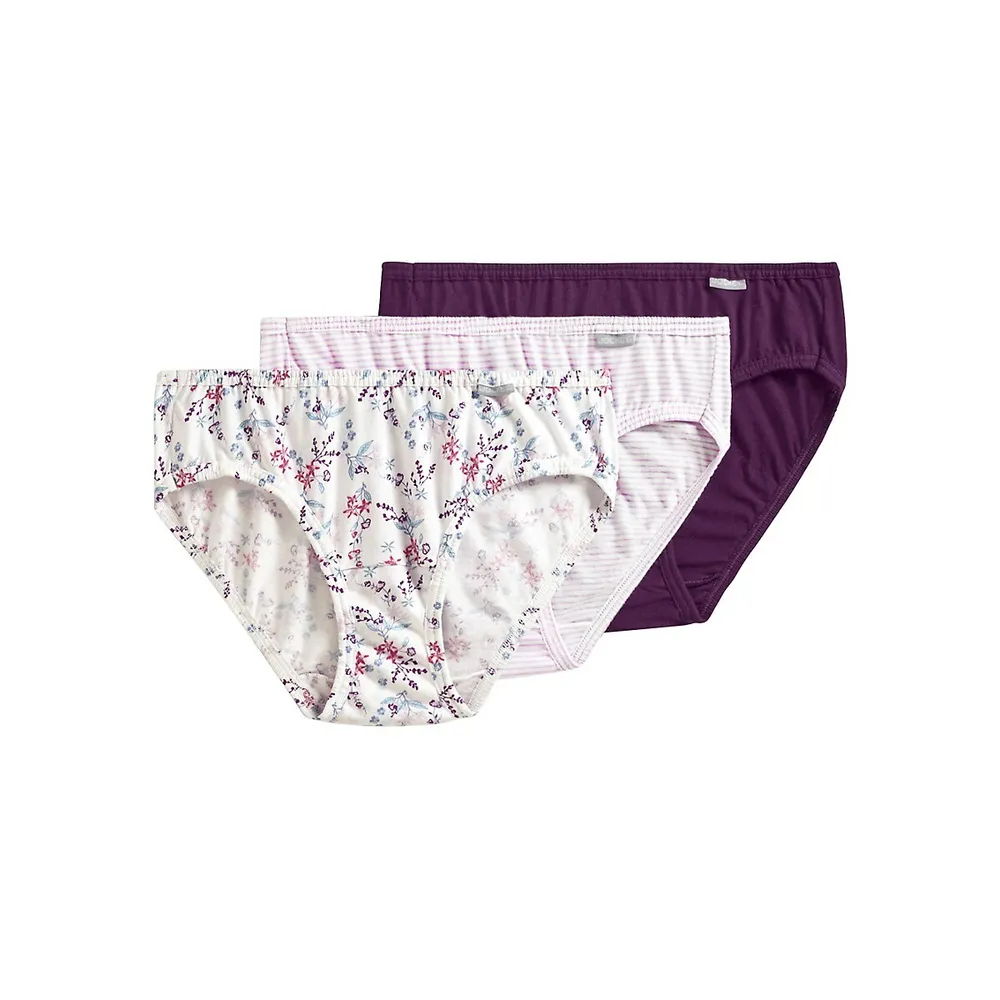 Jockey 3-Pack Elance Cotton Bikini Panties