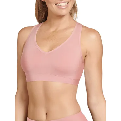 Seamfree Smooth and Shine Molded-Cup Bralette 021009
