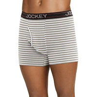 Caleçon boxeur ajusté en mélange de coton Everyday, paquet quatre