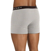 Caleçon boxeur ajusté en mélange de coton Everyday, paquet quatre