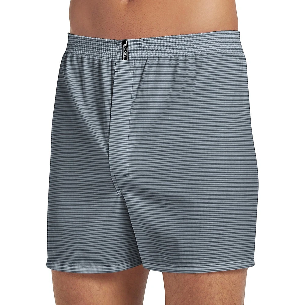 3-Pack Classics Full Cut 5-Inch Boxers