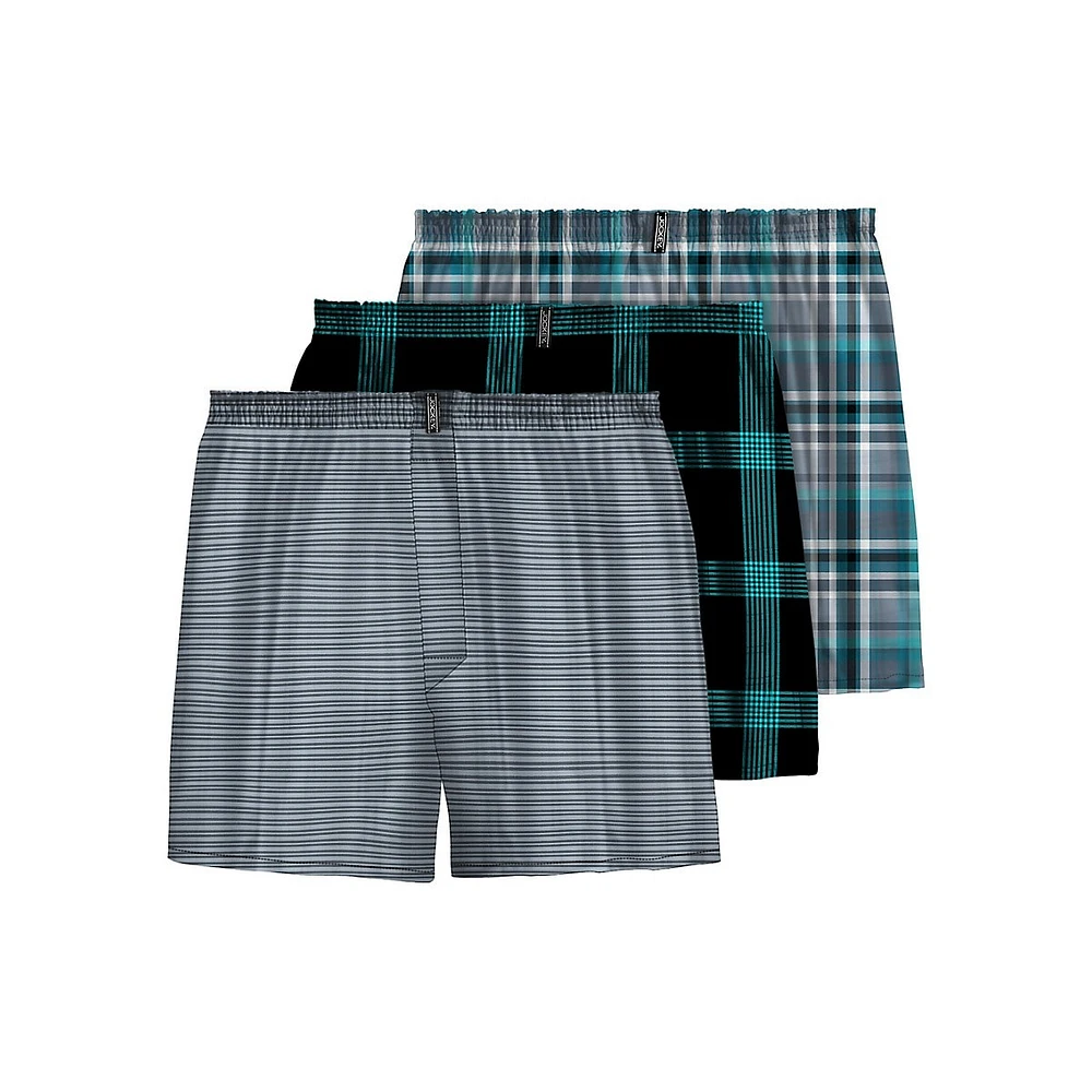 3-Pack Classics Full Cut 5-Inch Boxers