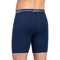 3-Pack Stretch-Organic Cotton Boxer Briefs