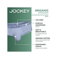 3-Pack Stretch-Organic Cotton Briefs