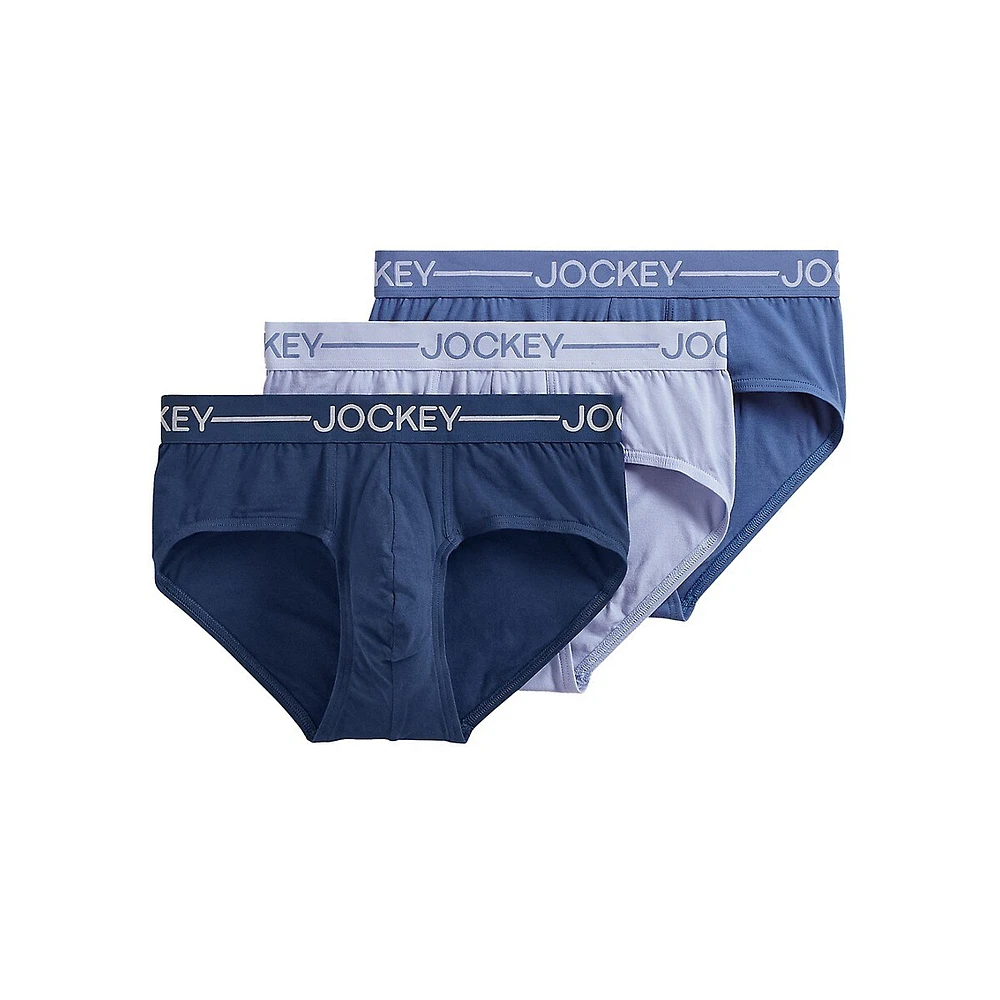 3-Pack Stretch-Organic Cotton Briefs