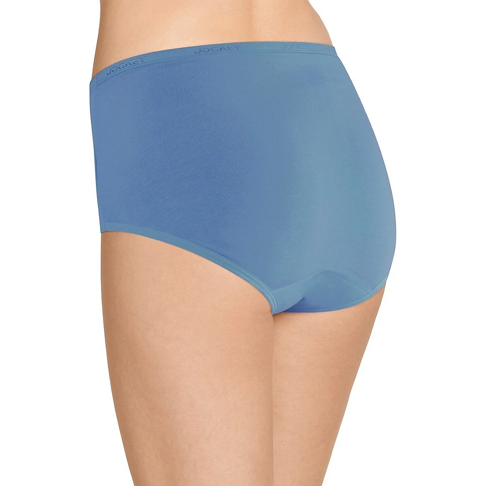 Worry Free Cotton Stretch Moderate Absorbency Briefs