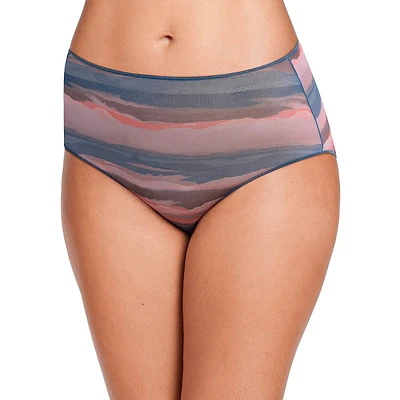 No Panty Line Promise Stretch-Tactel Hip Briefs