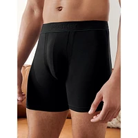 Chafe-Proof Pouch Cotton Stretch 6-Inch Boxer Briefs