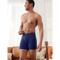 Chafe-Proof Pouch Cotton Stretch 6-Inch Boxer Briefs