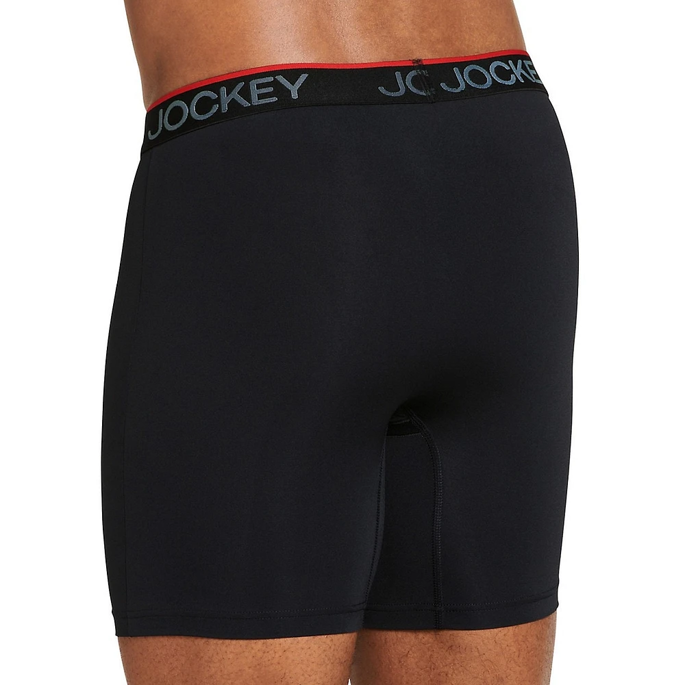 Chafe-Proof Pouch Microfibre Boxer Briefs