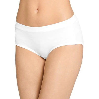 Cotton-Stretch Hipster Briefs