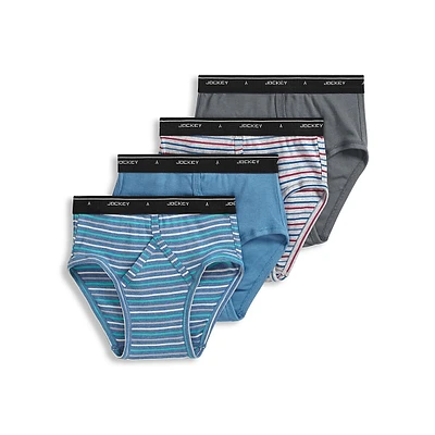 Four-Pack Classic Low-Rise Briefs