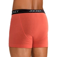 Caleçon boxeur ajusté en mélange de coton Everyday, paquet quatre