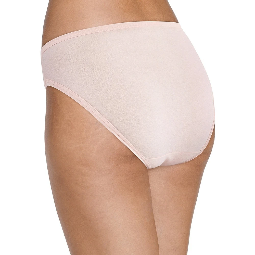 Plus 3-Pack Elance Cotton French Cut Briefs