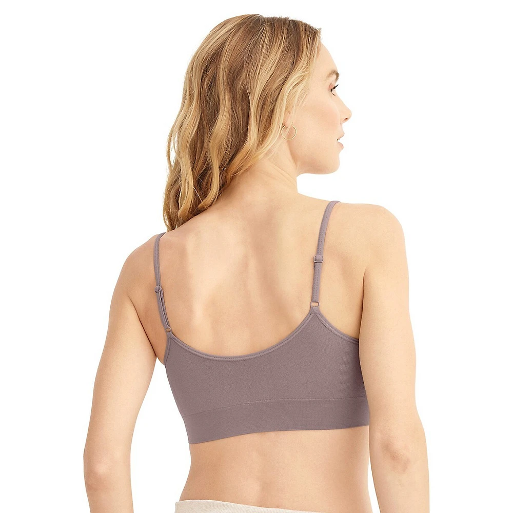 Modern Micro Seamfree Cami-Strap Bralette 007226