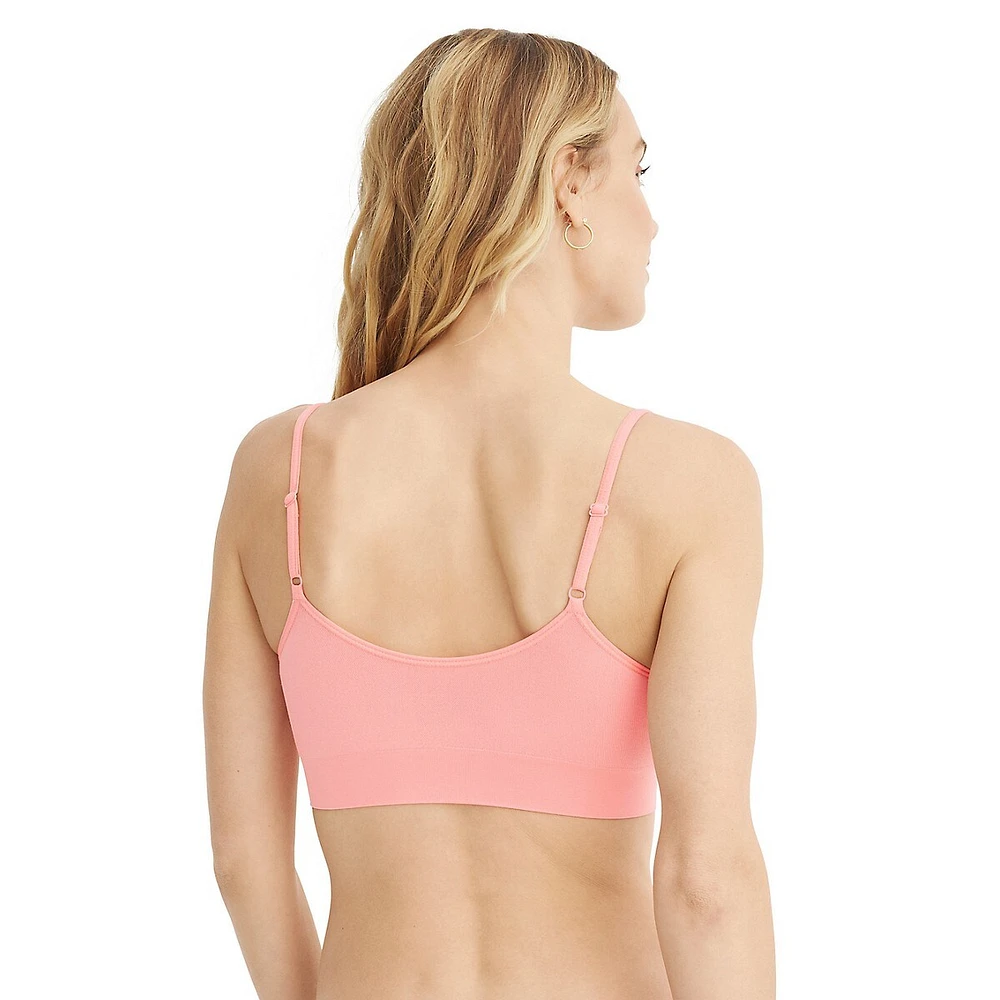 Modern Micro Seamfree Cami-Strap Bralette 007226