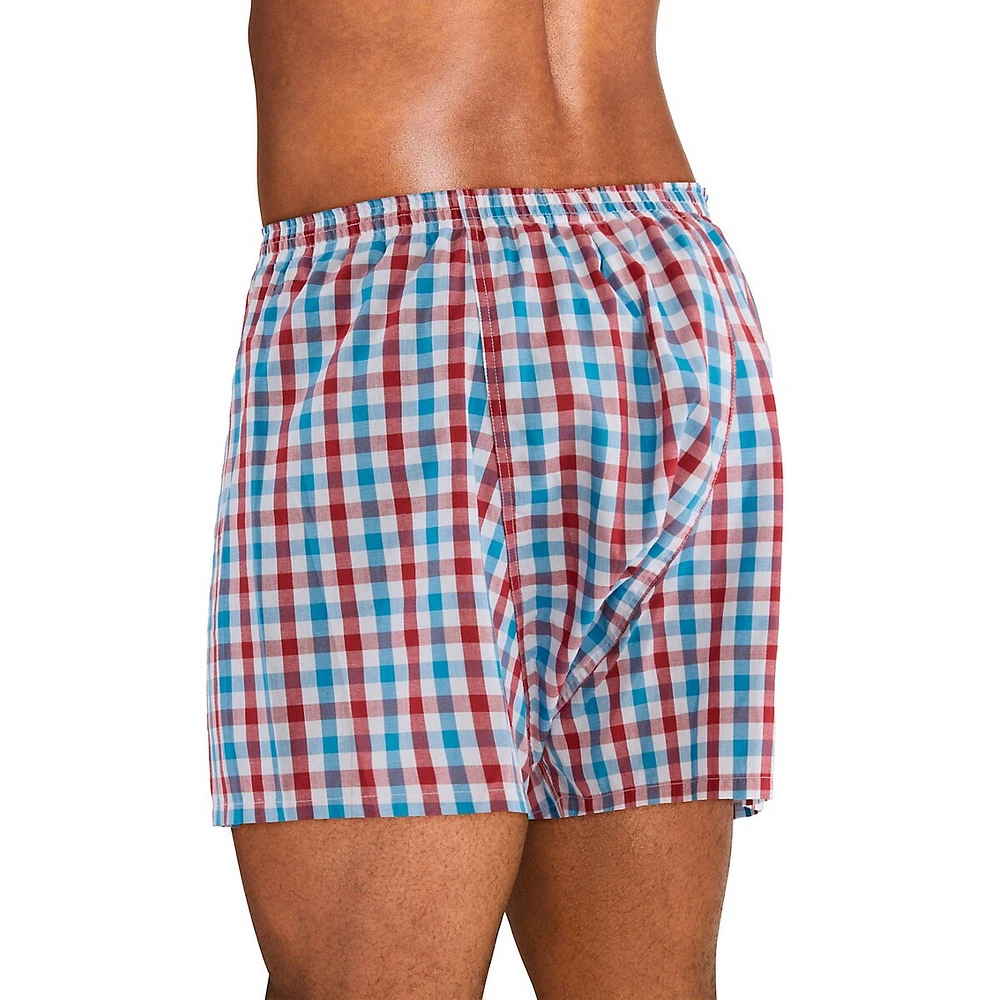 3-Pack Classic Full Cut Woven Boxers