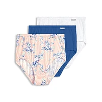 Plus 3-Pack Elance Cotton Briefs