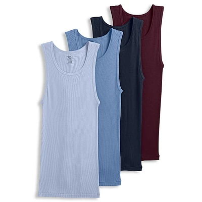 4-Pack Cotton A-Shirt Tank Tops