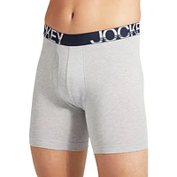 Caleçon boxeur ajusté à jambe longue 18 cm (7 po) ActiveStretch, paquet de trois