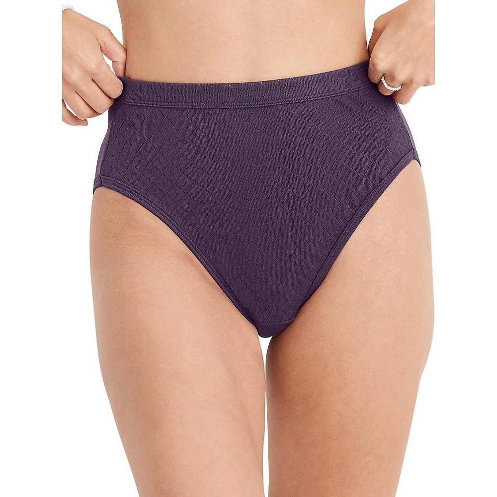 3-Pack Elance Breathe Cotton French Cut Briefs