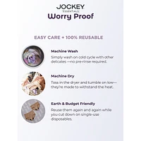 Worry Free Microfibre-Stretch Moderate Absorbency Briefs