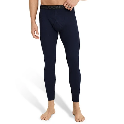 Pantalon thermique en tricot gaufré