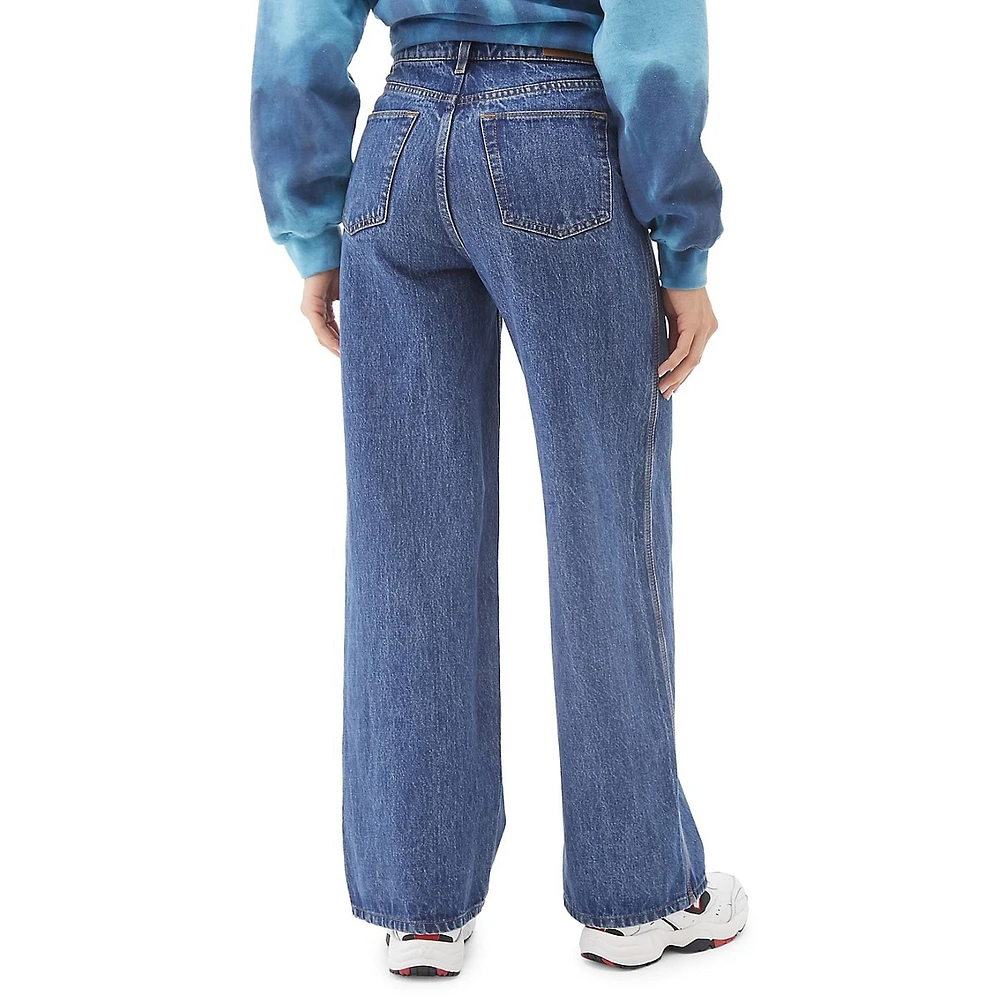 Puddle Wide-Leg Jeans