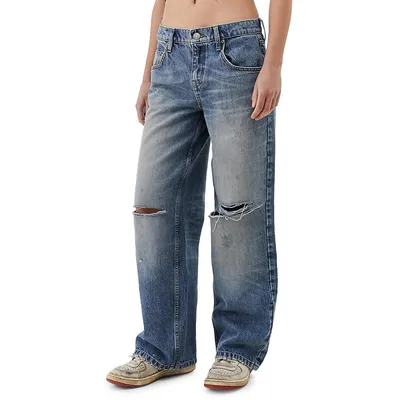 Vintage Harri Low-Rise Boyfriend Jeans
