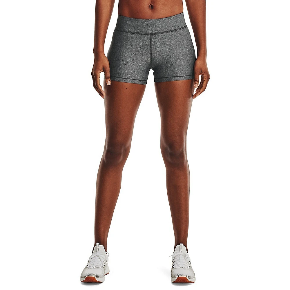 Under Armour HeatGear Mid-Rise Shorty Shorts