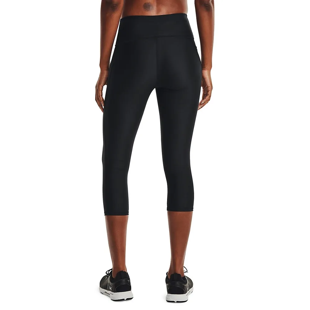 Legging court en tissu Heatgear