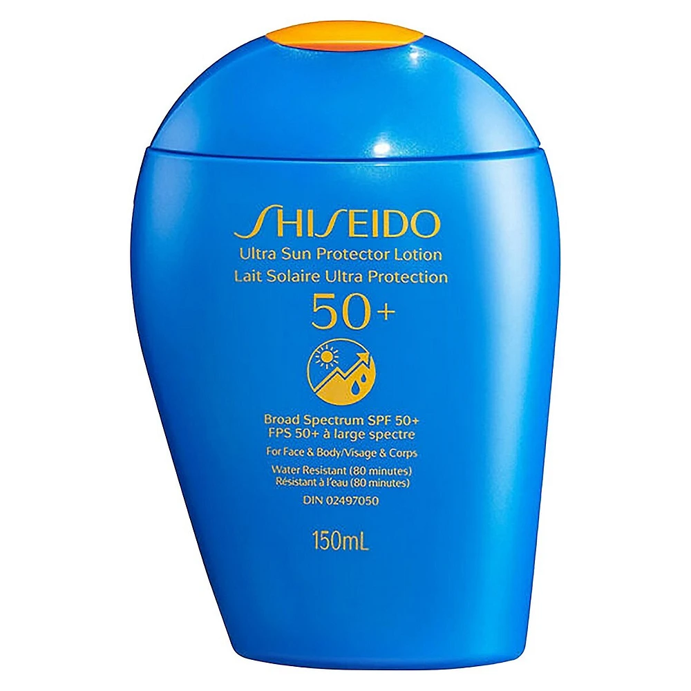 Lotion Ultra Protection Solaire SPF 50+ Pour Visage & Corps