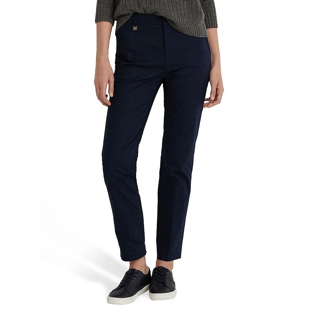 ​Stretch-Cotton-Blend Pant