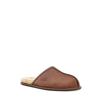 Men's Scuff Suede Slippers