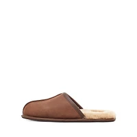 Men's Scuff Suede Slippers