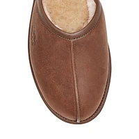 Men's Scuff Suede Slippers