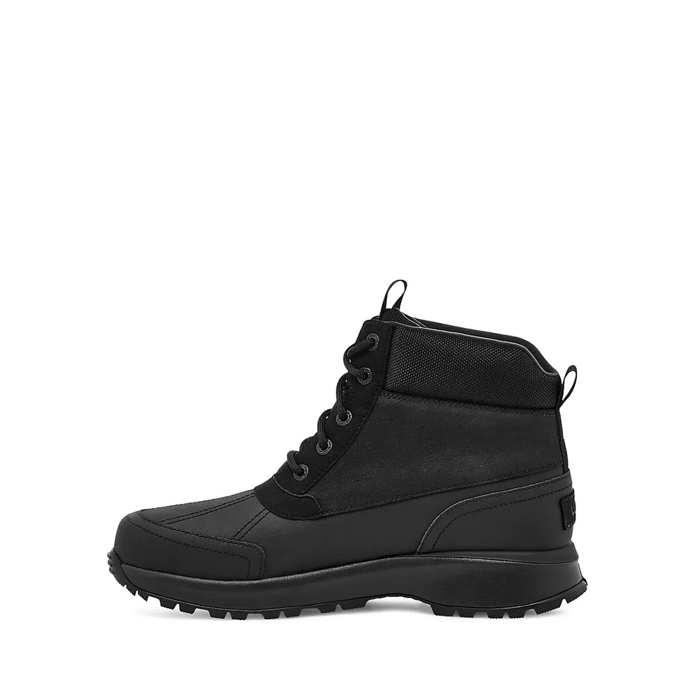 Men's Emmett Waterproof Leather Winter Duck Boots