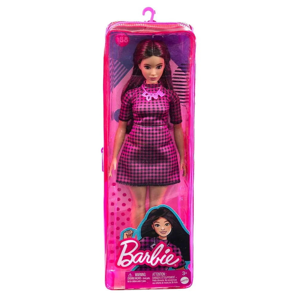 Poupée Barbie Fashionistas Pink Checkers, 28 cm