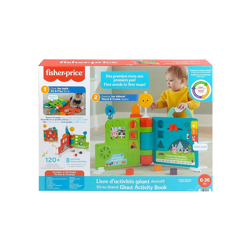 Sit-To-Stand Giant Activity Book - French Version