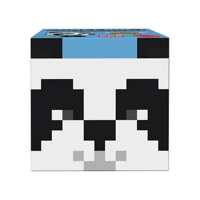 Figurine de panda, collection Mini têtes de créatures