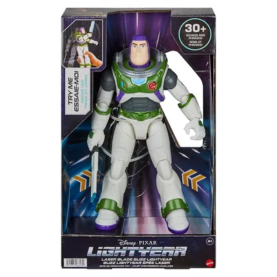Pixar Lightyear Laser Blade Buzz Figure
